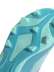 adidas Blue Kids F50 Club Messi Firm/Blue -Ground Boots - Image 11 of 11