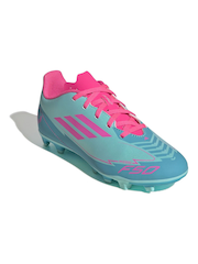 adidas Blue Kids F50 Club Messi Firm/Blue -Ground Boots - Image 4 of 11