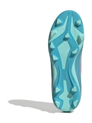 adidas Blue Kids F50 Club Messi Firm/Blue -Ground Boots - Image 7 of 11