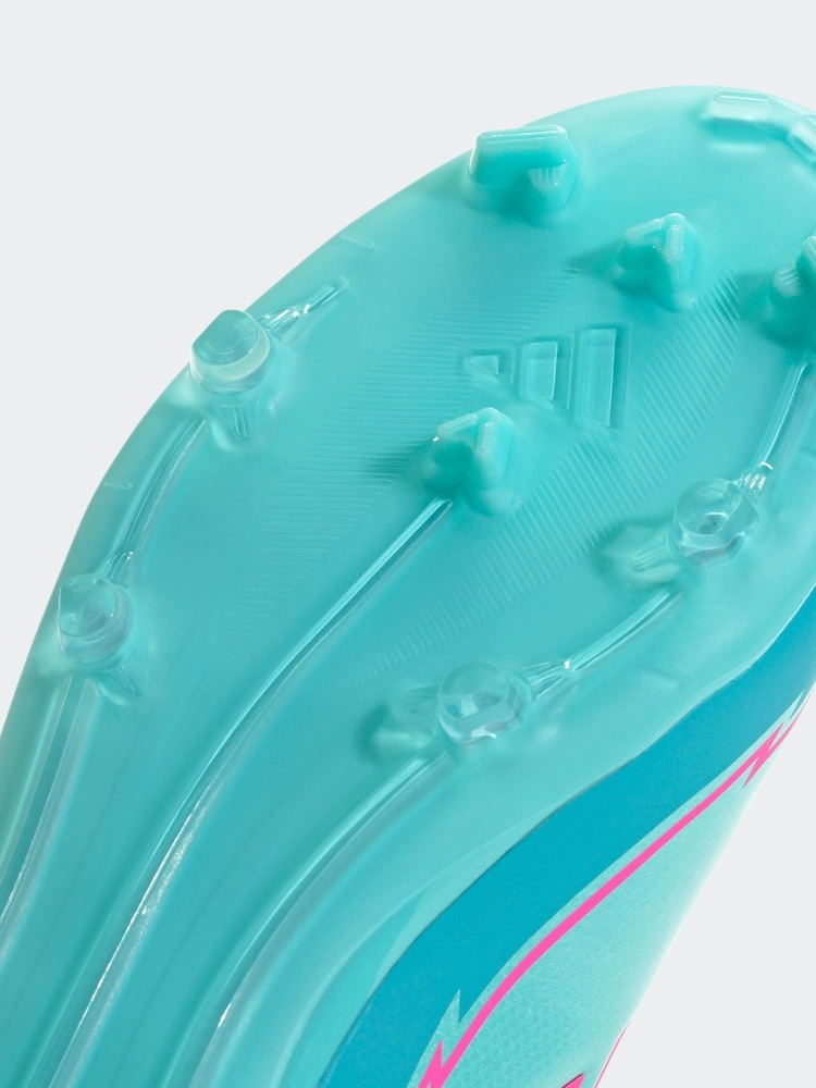adidas Blue Kids F50 League Messi Firm/Blue -Ground Boots - Image 10 of 10