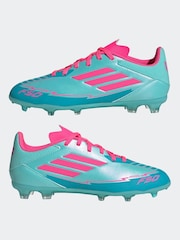 adidas Blue Kids F50 League Messi Firm/Blue -Ground Boots - Image 6 of 10