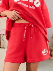 Bath & Body Works Red Ohio Sweat Shorts - Image 2 of 4