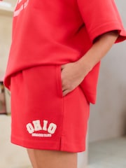 Bath & Body Works Red Ohio Sweat Shorts - Image 3 of 4