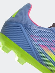 adidas Blue Adult F50 League Laceless Firm Blue Ground Boots - Image 7 of 8