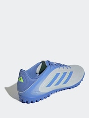 adidas Blue/Grey Adult Copa Pure 3 Club Turf Boots - Image 2 of 9