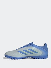 adidas Blue/Grey Adult Copa Pure 3 Club Turf Boots - Image 3 of 9
