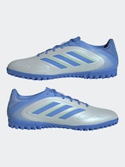 adidas Blue/Grey Adult Copa Pure 3 Club Turf Boots - Image 4 of 9