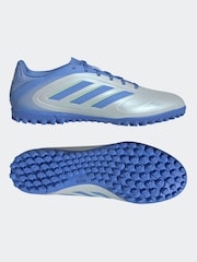 adidas Blue/Grey Adult Copa Pure 3 Club Turf Boots - Image 5 of 9