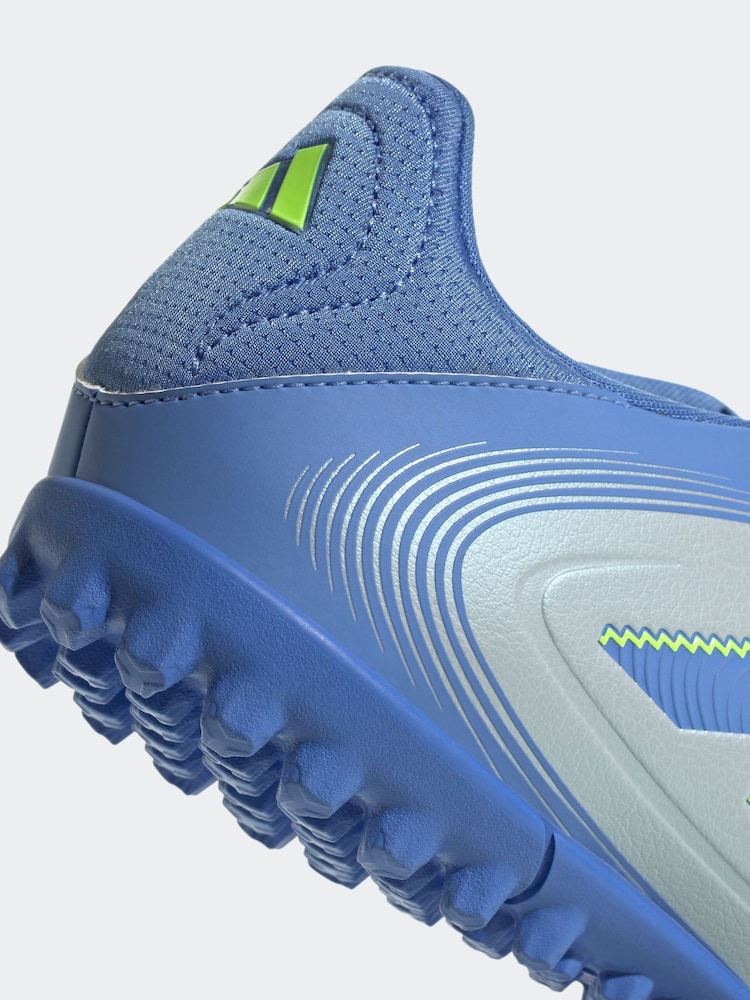 adidas Blue/Grey Adult Copa Pure 3 Club Turf Boots - Image 9 of 9