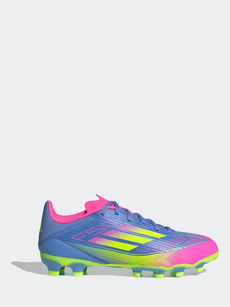 Azul - adidas Kids F50 League Multi Ground Boots - Imagen 1 de 9