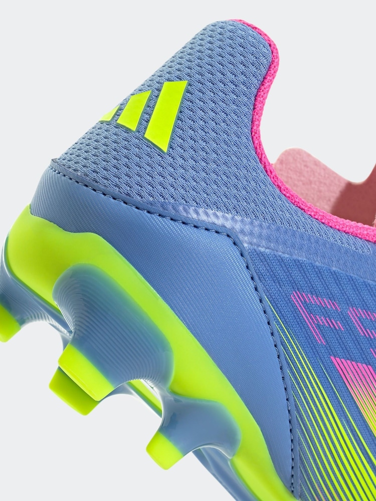 Azul - adidas Kids F50 League Multi Ground Boots - Imagen 9 de 9