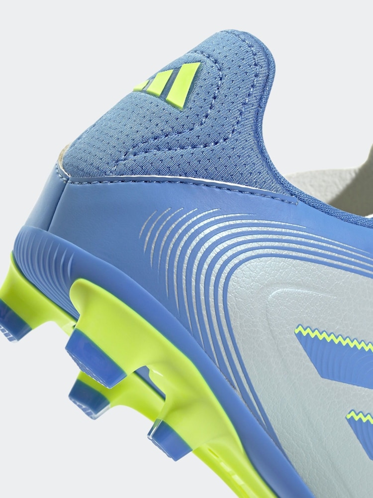 adidas Grey Kids F50 League Multi Ground Boots - Image 8 of 8
