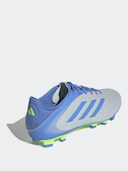 adidas Blue/Grey Adult Copa Pure 3 Club Firm/Multi-Ground Boots - Image 2 of 9