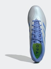 adidas Blue/Grey Adult Copa Pure 3 Club Firm/Multi-Ground Boots - Image 6 of 9