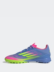 adidas Pink/Blue Adult F50 League Turf Boots - Image 2 of 9