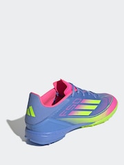 adidas Pink/Blue Adult F50 League Turf Boots - Image 4 of 9