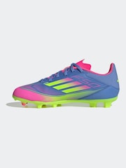 adidas Blue Kids F50 League Firm/Multi-Ground Boots - Image 2 of 10