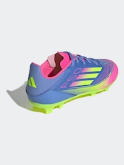 adidas Blue Kids F50 League Firm/Multi-Ground Boots - Image 3 of 10