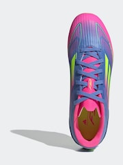 adidas Blue Kids F50 League Firm/Multi-Ground Boots - Image 5 of 10