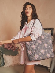 Shabby Chic by Rachel Ashwell® Floral Quilted Shopper - Image 1 of 3