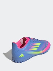 adidas Blue Kids F50 Club Turf Boots - Image 8 of 8
