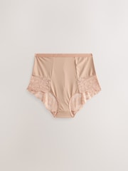 Белый/нюдовый - Shaping Lace Knickers 2 Pack - Изображение 7 из 10