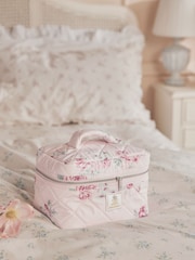 Shabby Chic Pink Washbag - Image 1 of 7