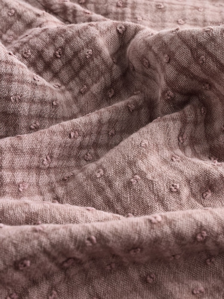Dunkelrosa - Bluse mit kurzen Puffärmeln aus Doublecloth - Bild 6 von 6 Dunkelrosa - Bluse mit kurzen Puffärmeln aus Doublecloth - Bild 6 von 6