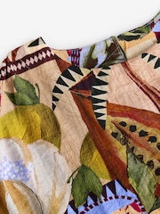 Fruit Print Textured Boxy T-Shirt - Image 6 of 6