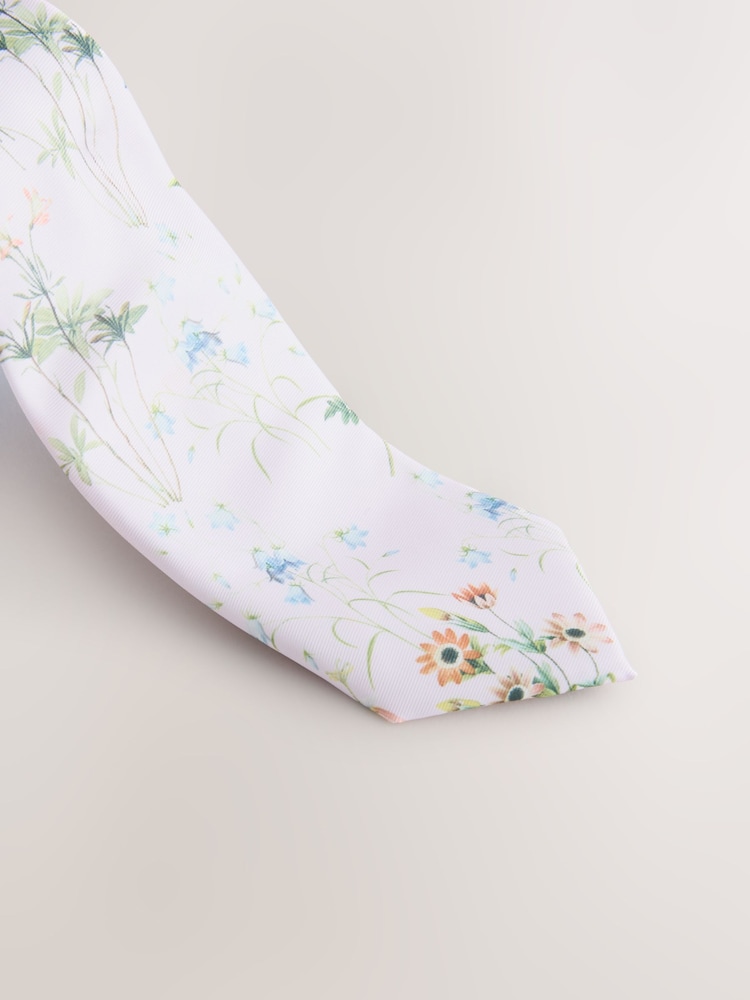 Pink Tie and Pocket Square Set - Image 2 of 4
