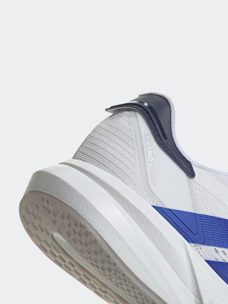 adidas Blue Duramo Speed 2 Running Shoes - Image 9 of 9
