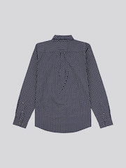 U.S. Polo Assn. Mens Blue Printed Shirt - Image 2 of 4