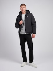 U.S. Polo Assn Black U.S. Polo Assn. Mens Smart Padded Black Jacket - Image 3 of 12