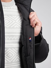 U.S. Polo Assn Black U.S. Polo Assn. Mens Smart Padded Black Jacket - Image 5 of 12