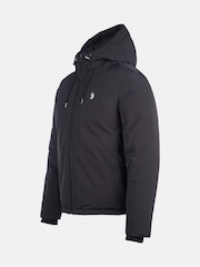 U.S. Polo Assn Black U.S. Polo Assn. Mens Smart Padded Black Jacket - Image 8 of 12