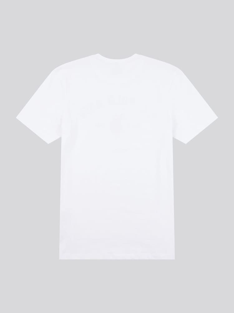 U.S. Polo Assn White U.S. Polo Assn. Mens Signature 100% Cotton Arch Print White T-Shirt - Image 5 of 6