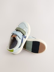 Blue Colour Block Touch Fastening Trainers - Image 3 of 5