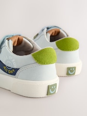 Blue Colour Block Touch Fastening Trainers - Image 5 of 5