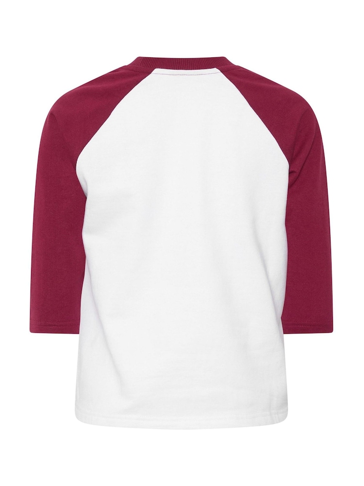 PixieGirl Petite Red Raglan T-Shirt - Image 6 of 6