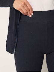 Long Tall Sally Blue Robbed Pocket Leggings - Image 4 of 6