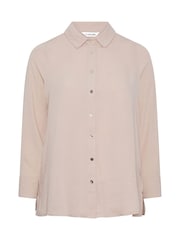 Yours Curve Pink Long Sleeve Relaxed Shirt - Image 5 of 5
