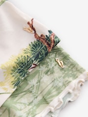B by Ted Baker Green/ Leopard Botanical Viscose Shorts Set 2 Pack - Bild 15 von 17