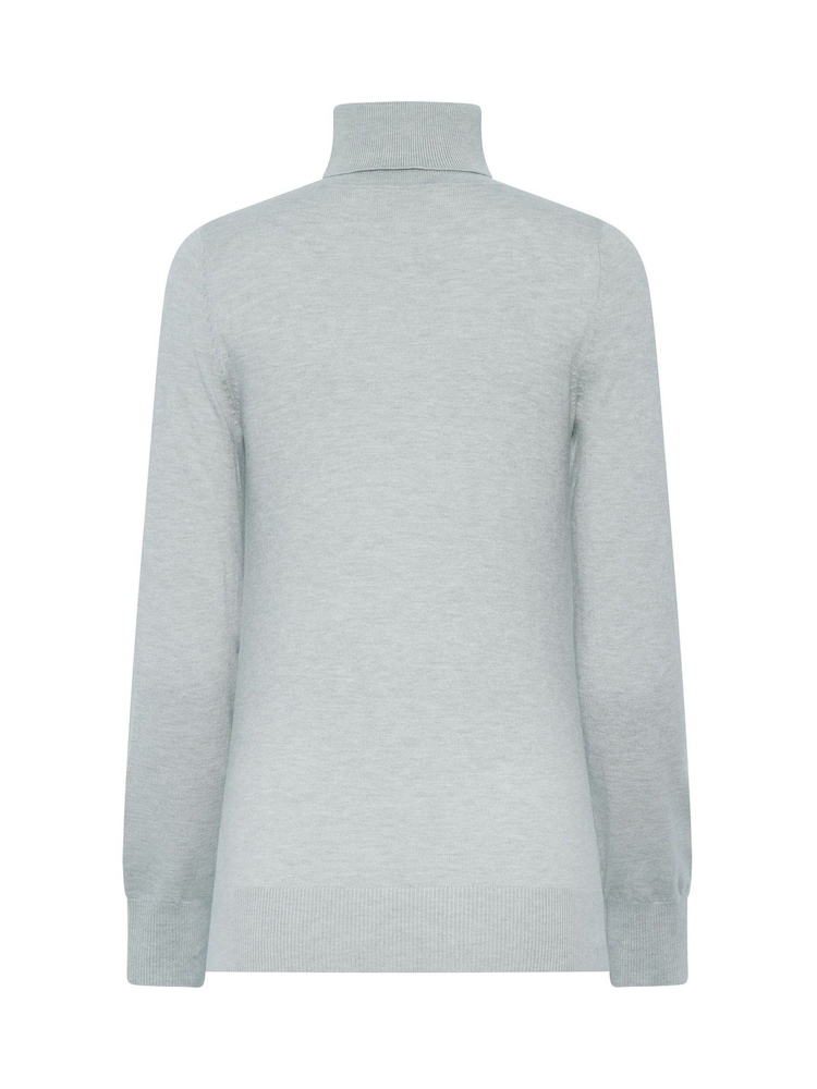 Long Tall Sally Grey Roll Neck Jumper - Image 6 of 6 Long Tall Sally Grey Roll Neck Jumper - Image 6 of 6