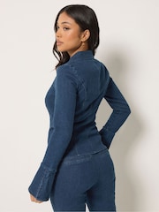 PixieGirl Petite Fitted Zip Jacket - Obraz 3 z 6