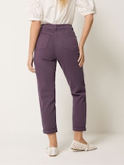 M&Co Purple Mom Jeans - Image 3 of 5