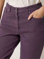 M&Co Purple Mom Jeans - Image 4 of 5