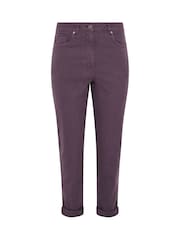 M&Co Purple Mom Jeans - Image 5 of 5