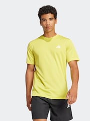 adidas Yellow Train Essentials Training T-Shirt - Image 1 of 6
