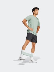 adidas Sage Green Train Essentials Training T-Shirt - Image 3 of 6