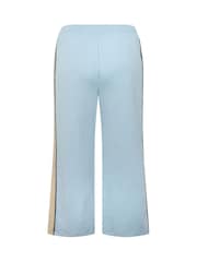 PixieGirl Petite Blue Colourblock Wide Leg Joggers - Image 6 of 6